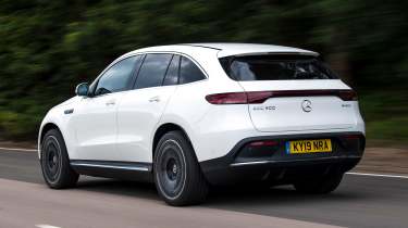 Used Mercedes EQC - rear action