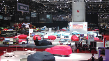 Geneva Motor Show 2016 - covered stands