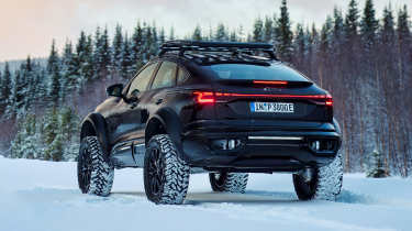 Audi Q6 e-tron off-road concept - rear 3/4