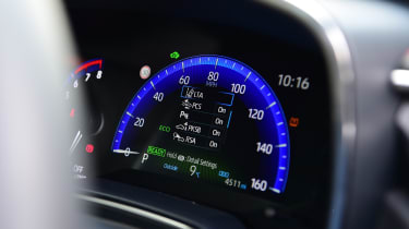 Toyota Corolla hybrid Long term - dials