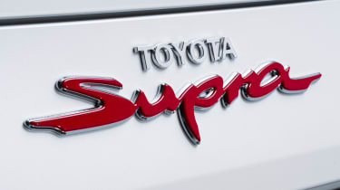 Toyota Supra manual - rear badge