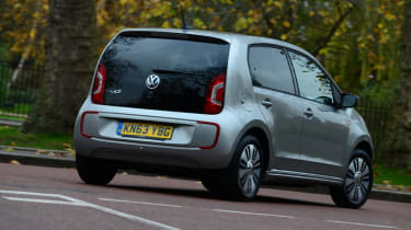 Volkswagen e-up! rear action