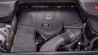 Mercedes GLE 400e - engine bay