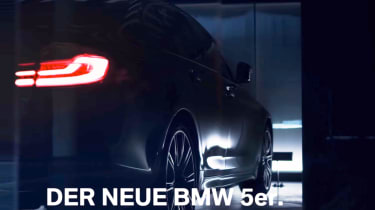 BMW 5 Series teaser vid screen shot
