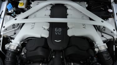 Aston Martin Vanquish Centenary Edition engine