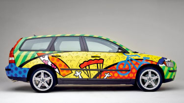 art cars Volvo V50