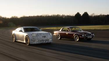 Jaguar cars which helped build the GT - new Jaguar GT and Jaguar XKS 