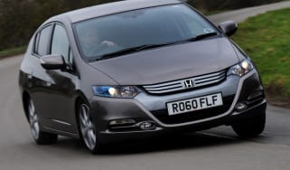 Honda Insight front cornering