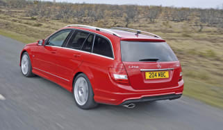 Mercedes C350 Estate rear