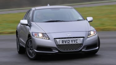 Honda CR-Z front cornering
