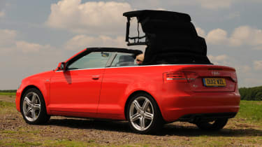 Audi A3 Cabriolet roof