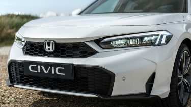 Honda Civic facelift - headlights and grills