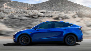 Tesla Model Y side