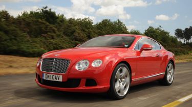 Bentley Continental GT front track