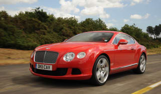 Bentley Continental GT front track