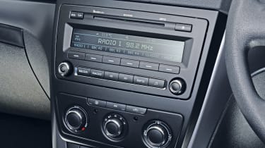 Skoda Yeti interior detail