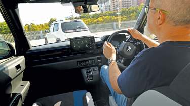 Honda Super-N - driving