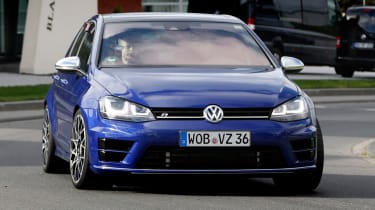 VW Golf R400 super hatch spied  Auto Express