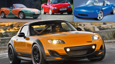 Mazda MX-5 25 years in pics