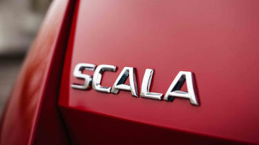 Skoda Scala - &#039;Scala&#039; badge detail