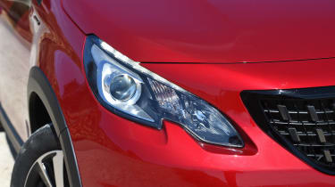Peugeot 2008 - front light detail