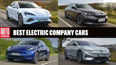 Best electric company cars - header