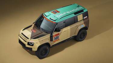 Land Rover Defender Dakar - above