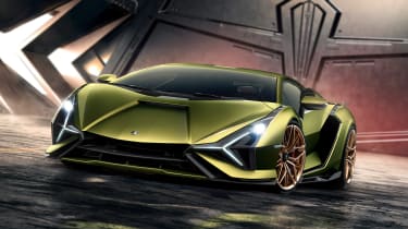 Lamborghini Sian - full front