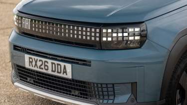 Fiat Grande Panda Hybrid UK - front detail