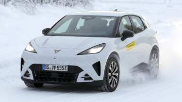 Cupra Raval - front 3/4 white