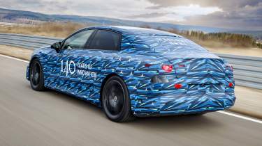 Mercedes C-Class prototype - rear