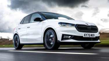 Skoda Fabia 130 - front 3/4