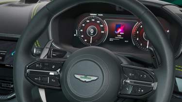 Aston Martin DBX707 AMR24 Edition - steering wheel