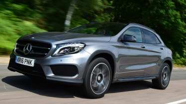 Mercedes GLA Mk1 used review - front
