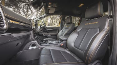 Ford Ranger Wildtrak - front seats