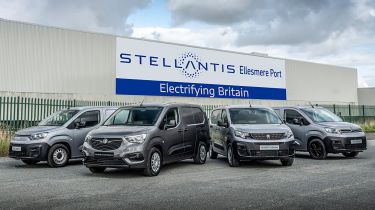 Stellantis group electric vans