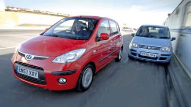 Hyundai i10 vs Fiat Panda