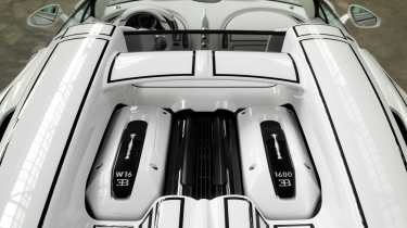 Bugatti Mistral Blanc Eternel - engine
