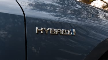 Toyota Corolla hybrid Long term - badge