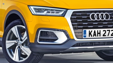 Audi Q3 - watermarked front detail