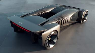 Ferrari F76 - rear overhead