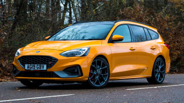 Ford Focus ST Estate: long-term test review  - first report - front 3/4 static