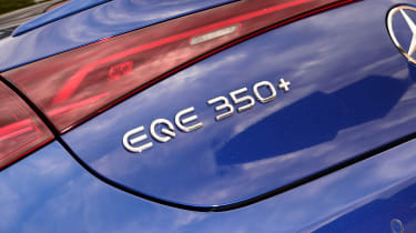 Mercedes EQE 350 - rear badge