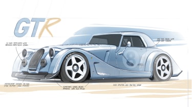 Morgan Plus 8 GTR project 