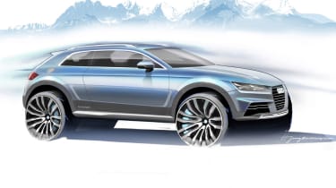 Audi Crossover Concept with e-tron badge
