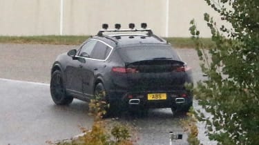 Porsche Macan EV - spied
