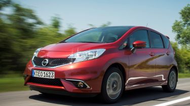 Nissan Note front tracking