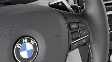 BMW M5 interior detail