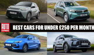 Best cars for under £250 per month - header image