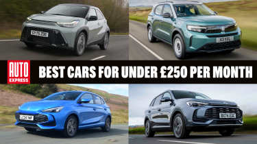 Best cars for under £250 per month - header image